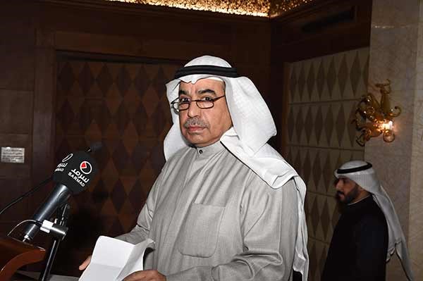 فوزي المجدلي ملقيا كلمته