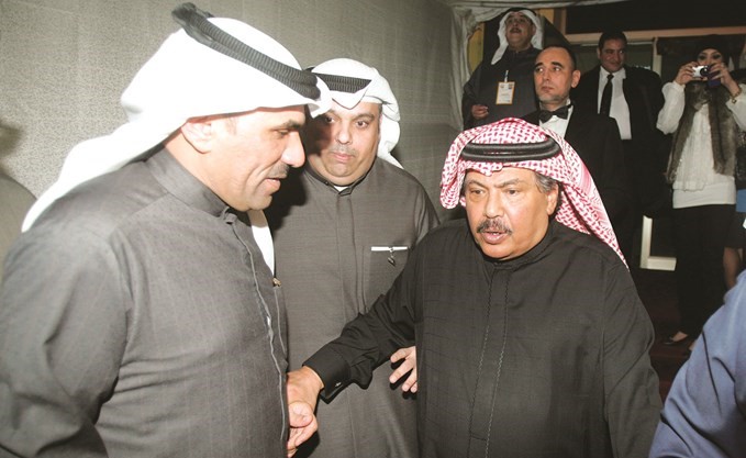 الراحل أبو أصيل مع الأنباء في مشاركته الأخيرة في هلا فبراير ﻿