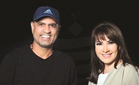 المخرج محمد القفاص والنجمة هدى حسين﻿