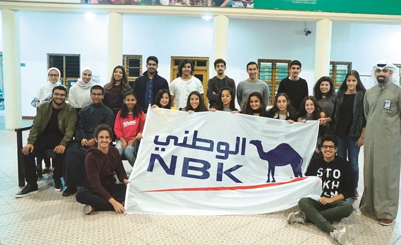 صورة جماعية للمتطوعين المشاركين في الرحلة﻿