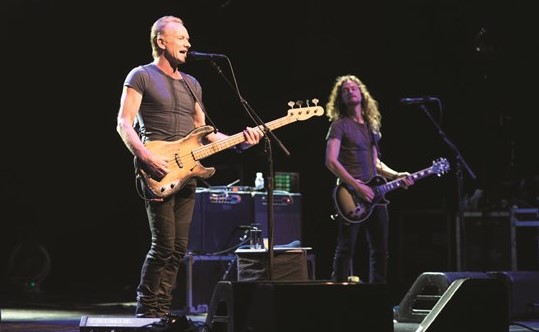 STING.. رفض إنهاء الحفل قبل غنائه «Fragile»!