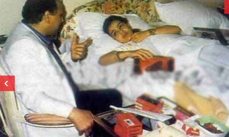 تسريب عدة صور لشيريهان في المستشفى بعد الحادث الذي تعرضت له