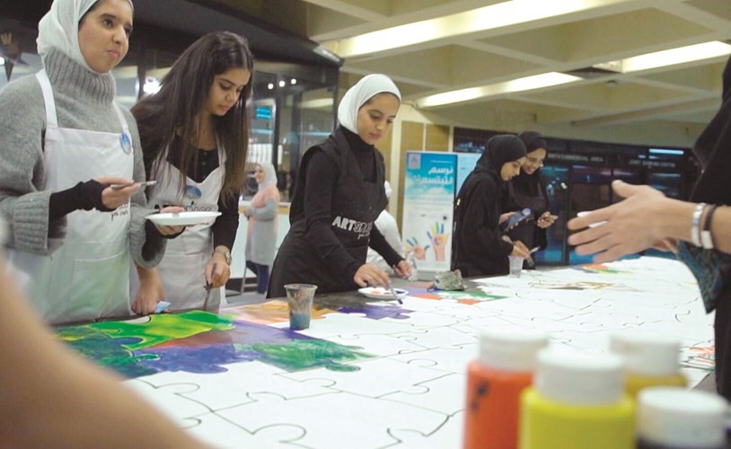 مشاركة برسم اللوحة﻿