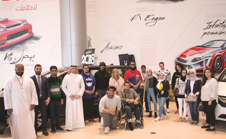 الطلاب المشاركون في التدريب﻿