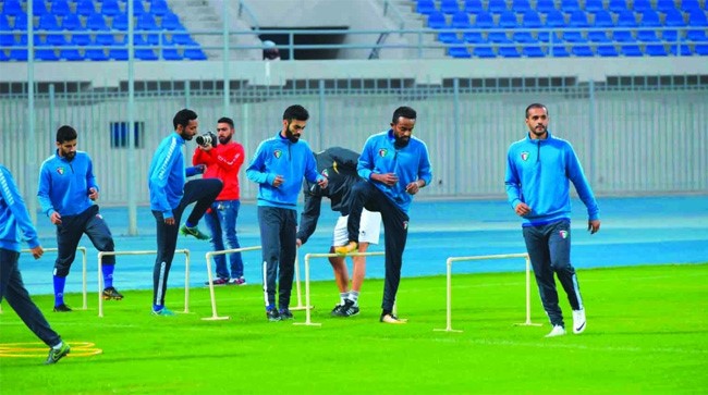 جانب من تدريب المنتخب