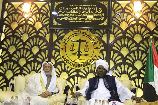 المطاوعة: نسعى لتعزيز التعاون مع السلطات القضائية بالسودان