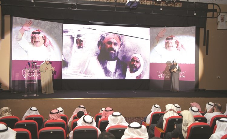 جانب من حفل تكريم جمعية الثقافة الاجتماعية للراحل الكبير عبدالحسين عبدالرضا﻿