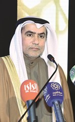 الأمين العام لأمانة الأوقاف محمد الجلاهمة متحدثا﻿