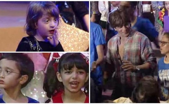 بالفيديو.. شاروخان يرقص مع ابنه في حفل مدرسي