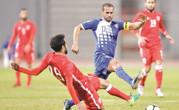 بدر المطوع قاد الأزرق في مباراة البحرين﻿