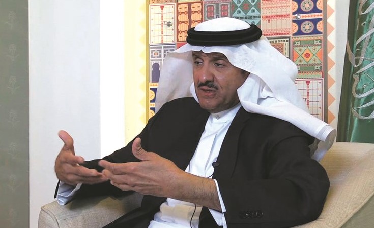 صاحب السمو الملكي الأمير سلطان بن سلمان بن عبدالعزيز ﻿﻿متحدثا مع وكالة فرانس برس﻿
