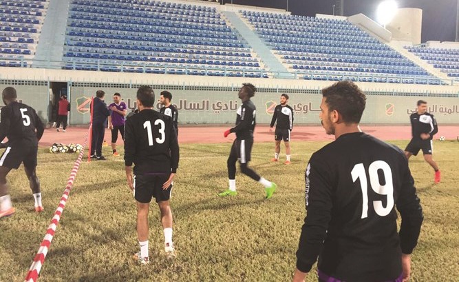 العربي عاود تدريباته ﻿