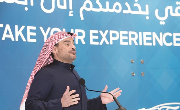 عمر قتيبة الغانم متحدثا﻿