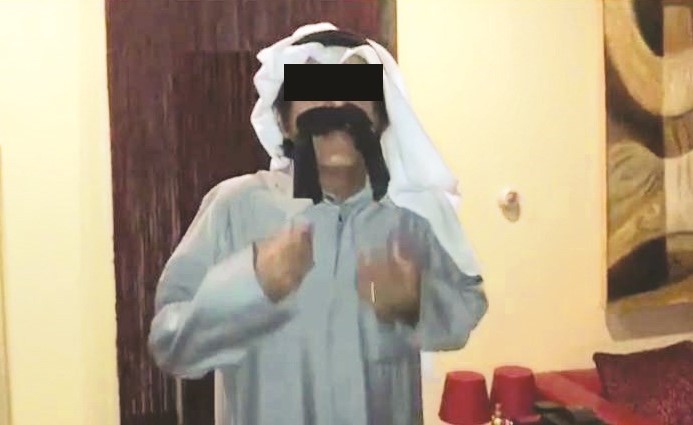 صاحب المقطع الساخر﻿
