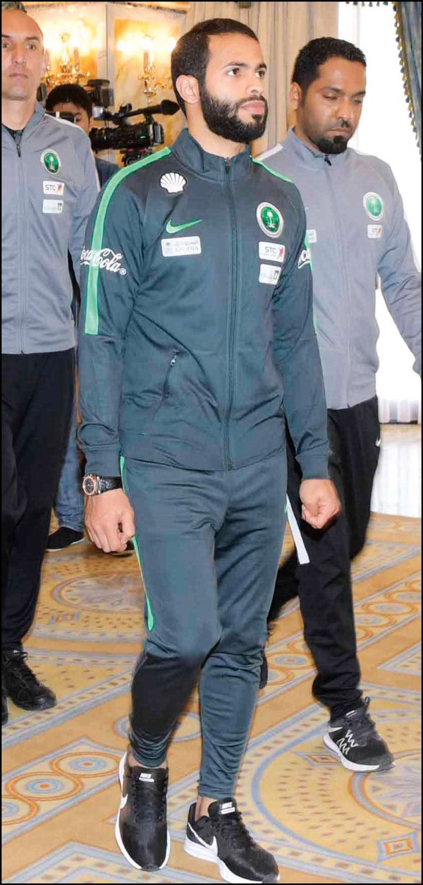 النجم السعودي أحمد الفريدي    (محمد هاشم)