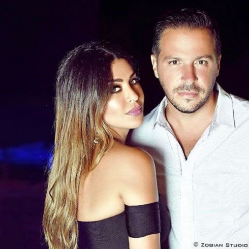 شاهد.. زوج أمل بوشوشة يأسر قلوب المعجبات بوسامته