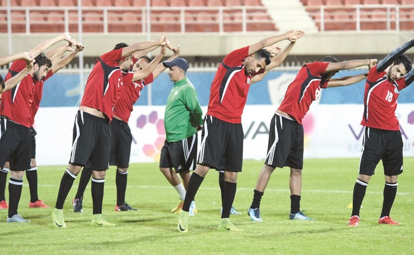 لاعبو اليمن في التدريب جاهزون للعنابي ﻿