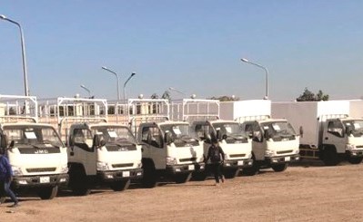السيارات جاهزة لنقل الاختبارات﻿