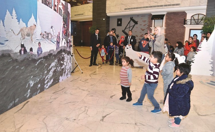 مشاركة من الأطفال ﻿