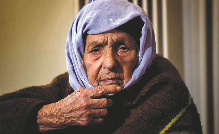العجوز ليلى صالح﻿