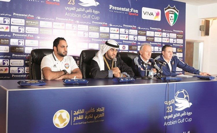 مدرب الإمارات البرتو زاكيروني في المؤتمر الصحافي ﻿