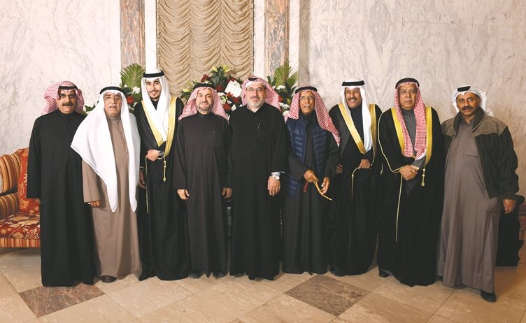 د.نائل القطان ود.فاضل صفر وعبدالأمير بهبهاني وعادل انكي يباركون﻿