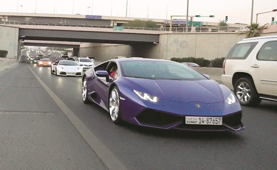 «لامبورغيني الكويت» تنظم فعالية «BullRun»