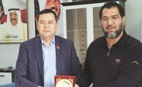 ميرلان باكيروف مكرما د.نبيل العون﻿