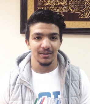 الطالب محمد جابر العنزي ﻿