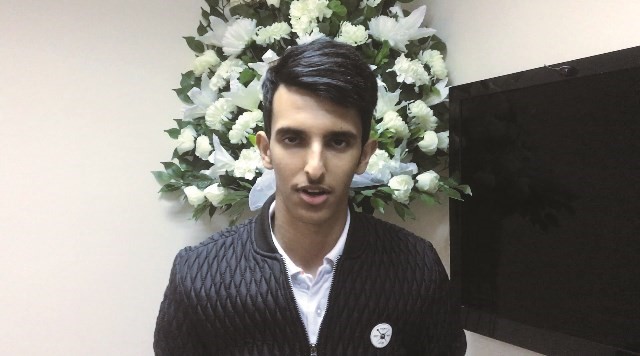 الطالب محمد البذالي ﻿