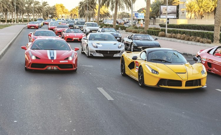 فيراري الكويت تحتفل بالذكرى السبعين للعلامة الإيطالية الفاخرة