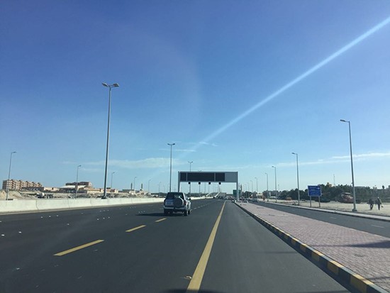 الحصان: افتتاح أحد طرق مشروع جمال عبد الناصر