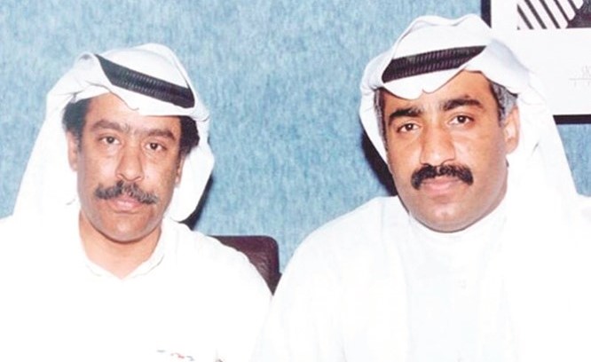 الراحل مع الشاعر بدر بورسلي﻿