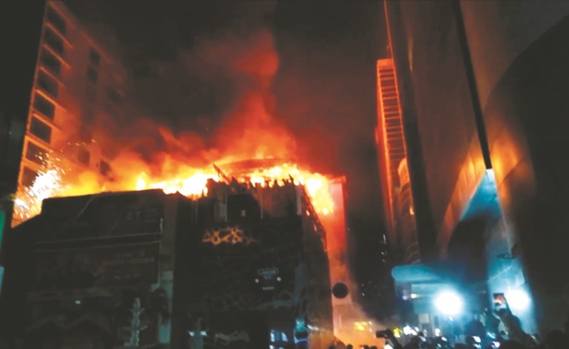 ﻿حريق بومباي يكشف ثغرات في مجال السلامة﻿