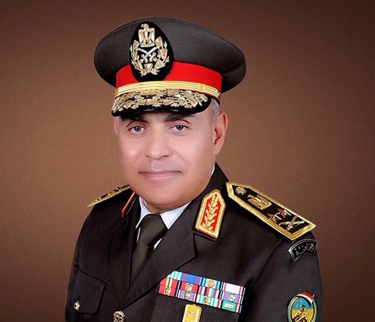 الفريق أول صدقى صبحى القائد العام للقوات المسلحة وزير الدفاع والإنتاج الحربى بجمهورية مصر العربية الشقيقة