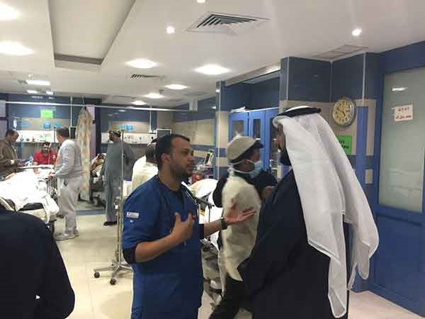 وزير الصحة يتفقد مستشفى العدان ومركز الدبوس للقلب