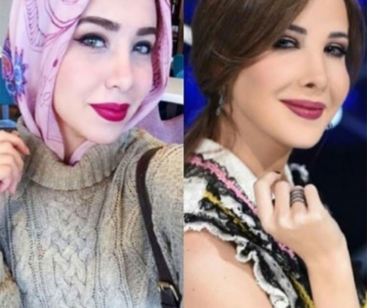 صورة.. شبيهة نانسي عجرم المحجبة تغزو مواقع التواصل