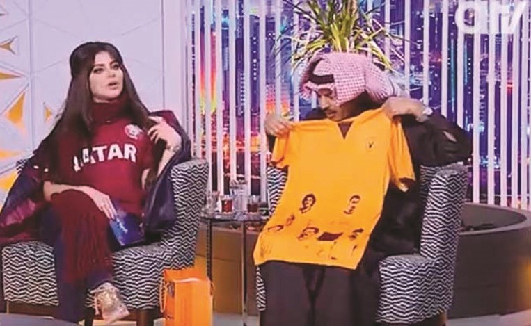 العلي وبولند في برنامج خليجنا باقي على شاشة قناة atv﻿