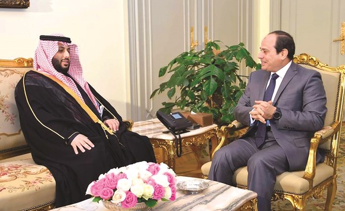 تركي آل الشيخ مقدما تعازي السعودية إلى الرئيس عبدالفتاح السيسي﻿