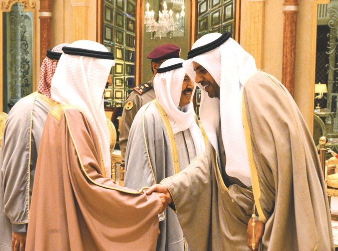 محمد الجبري مرحبا برئيس وزراء البحرين﻿
