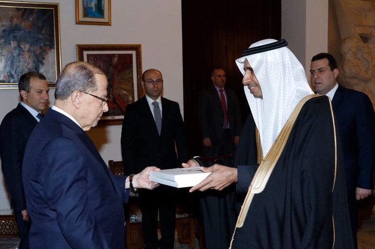 وليد اليعقوب سفير السعودية الجديد لدى لبنان ..قدم أوراق اعتماده إلى الرئيس عون