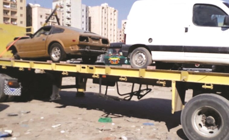 رفع السيارات المهملة ﻿