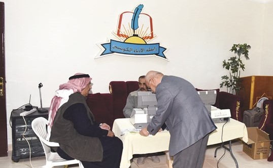 فحوصات طبية للمشاركين       (أحمد علي)﻿