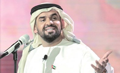 حسين الجسمي لجمهوره .. «أحبك»