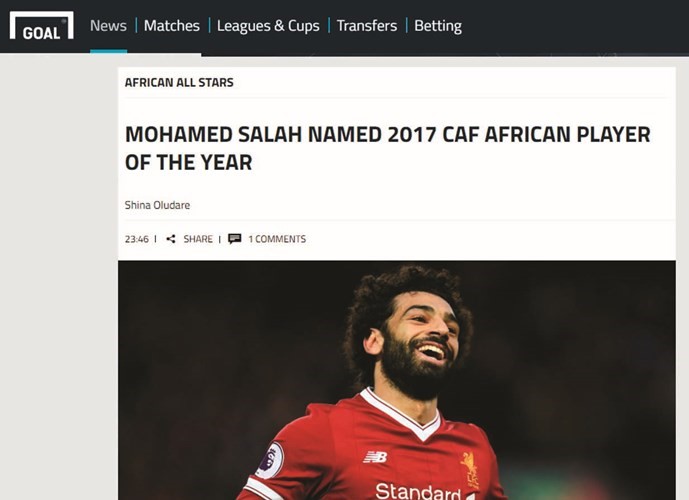 بالفيديو.. صلاح.. «فرعون» أفريقيا