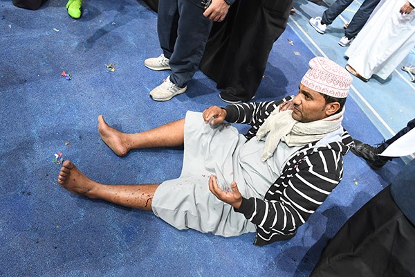 إصابات طفيفة بسبب سقوط حاجز بأحد مدرجات ستاد جابر بعد نهائي "خليجي23"