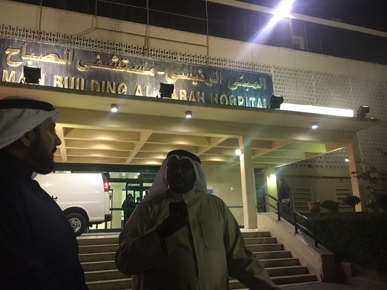وزير الصحة يصل الي مستشفى الصباح لتفقد المصابين
