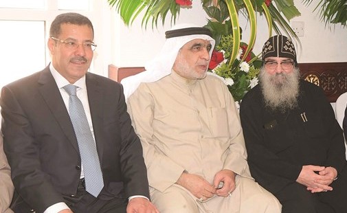 النائب عدنان عبد الصمد ورجل الأعمال عبدالمحسن أبو الحسن يهنئان﻿