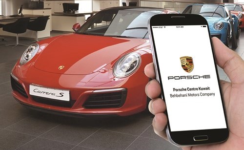 بورشه الكويت تطرح تطبيقاً جوالاً لتعزيز تجربة العملاء