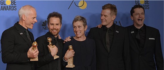 فيلم ثري بيلبوردز للمخرج مارتن ماكدوناه يفوز بجائزة أفضل فيلم درامي 